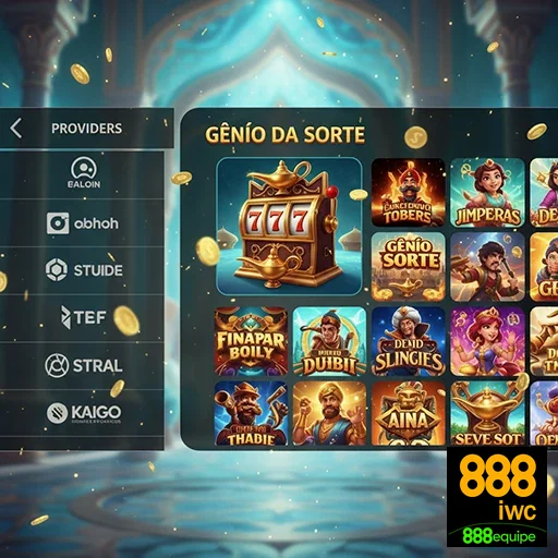 Ilustração de Explore os Recompensas VIP do 888iwc e Slot Games Imperdíveis