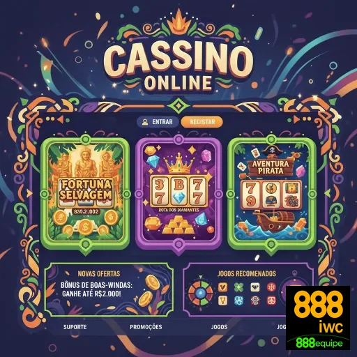 Ilustração de Experimente os jogos VIP e live gaming da 888iwc