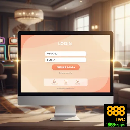 Ilustração de Diversão com Jogos de Slots